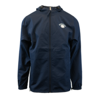 Champion USU Shield Unisex Windbreaker Jacket navy blue
